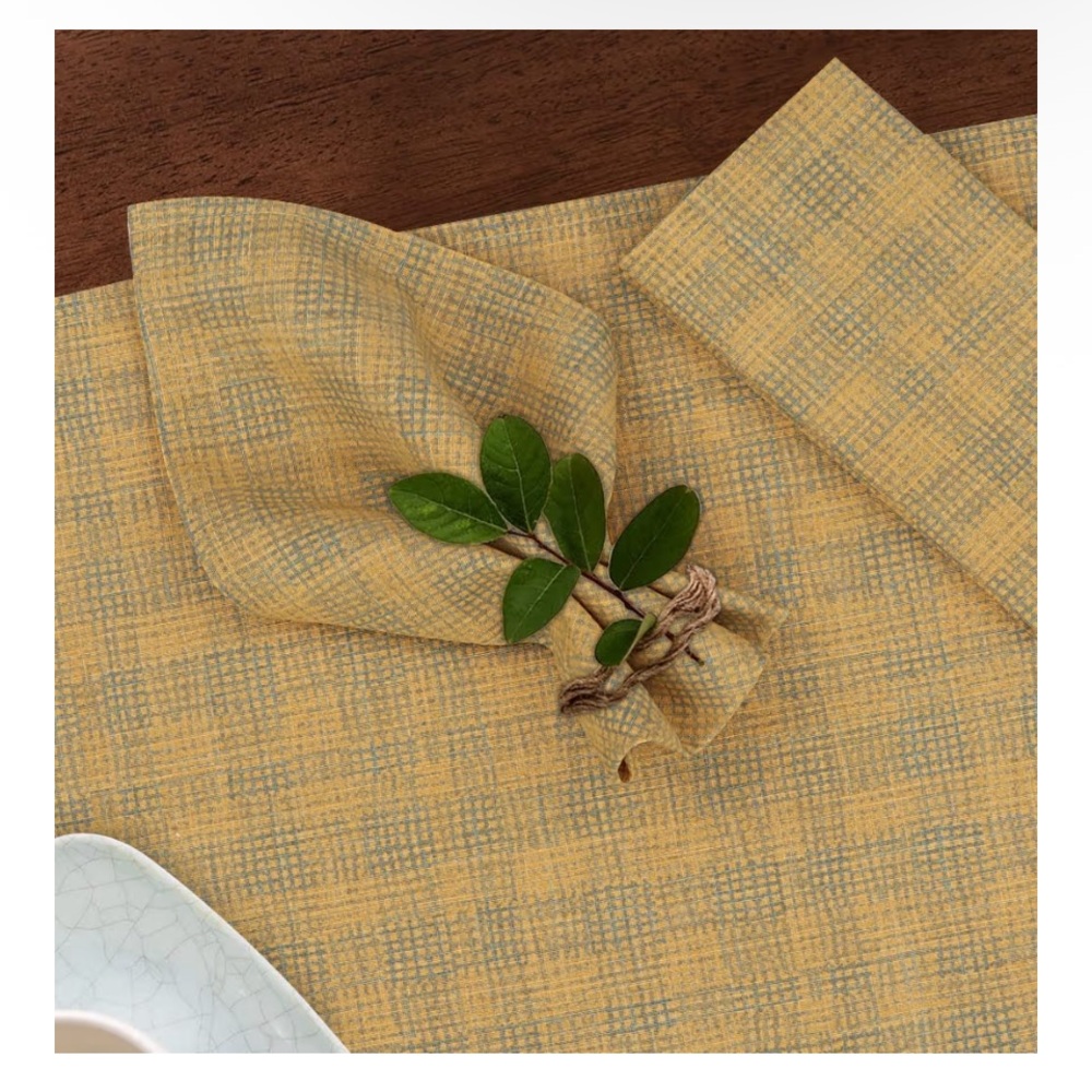 Ruvanti 100% Cotton Cloth‎ Napkins 6 Pack